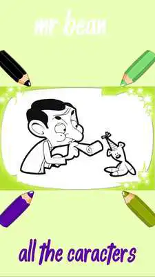 Play Coloring Game For Mr.Pean