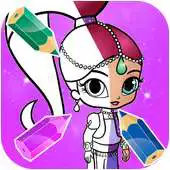 Free play online Coloring Game for Shimmer APK Free play online Coloring Game for Shimmer APK