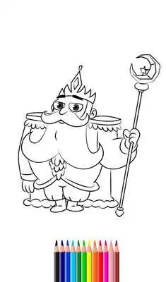 Play ﻿Coloring game For the Forces of Evil