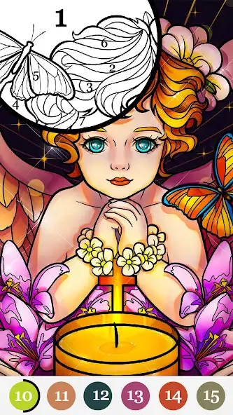 Play Coloring Game-Happy Art Color  and enjoy Coloring Game-Happy Art Color with UptoPlay