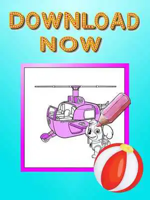 Play Coloring Game of Puppy Petrol