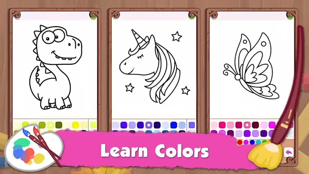 Play Coloring Games: Art Draw Paint as an online game Coloring Games: Art Draw Paint with UptoPlay