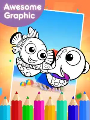Play Coloring Games for Dory
