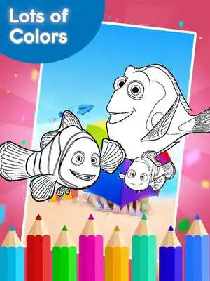 Play Coloring Games for Dory