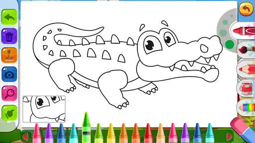Play Coloring Games: Play  Learn as an online game Coloring Games: Play  Learn with UptoPlay