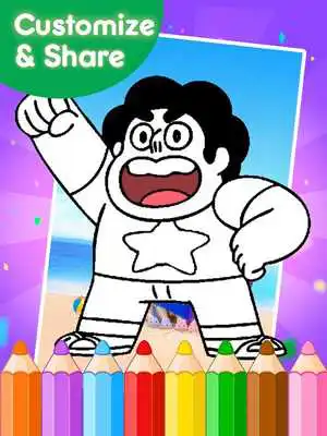 Play Coloring Games Steve Univer