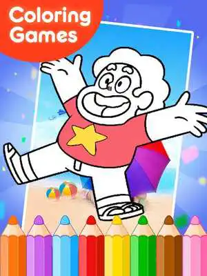 Play Coloring Games Steve Univer