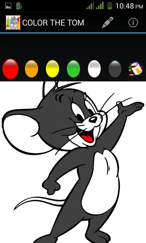 Play Coloring Game: Tom