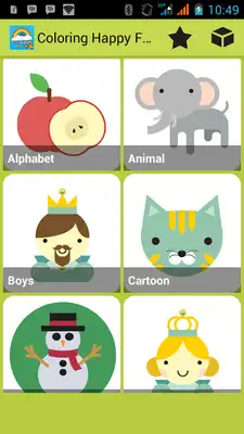 Play COLORING HAPPY FOR KIDS