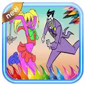 Free play online Coloring Harley Quin-Joker APK Free play online Coloring Harley Quin-Joker APK