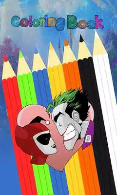 Play Coloring Harley Quin-Joker