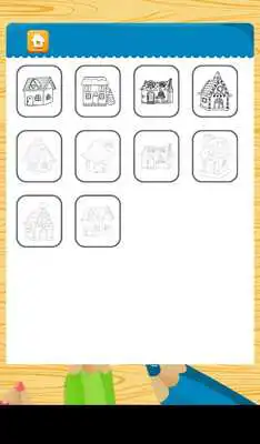 Play Coloring: Houses