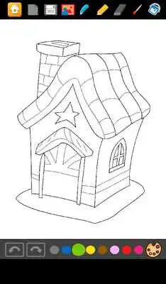 Play Coloring: Houses