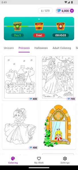 Play ColoringHub: Color Game  and enjoy ColoringHub: Color Game with UptoPlay