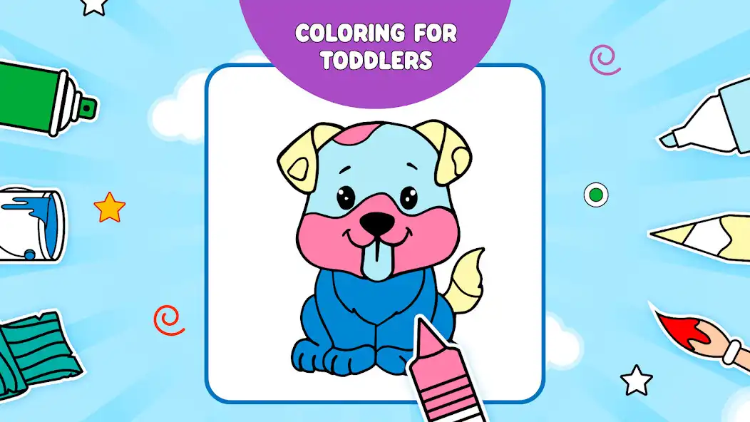 Play Coloring Kids  Baby Games  and enjoy Coloring Kids  Baby Games with UptoPlay