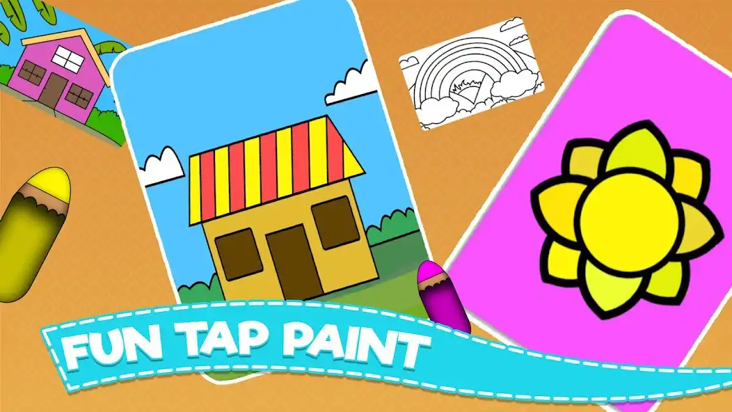 Play Coloring Kids-Color Book Paint as an online game Coloring Kids-Color Book Paint with UptoPlay