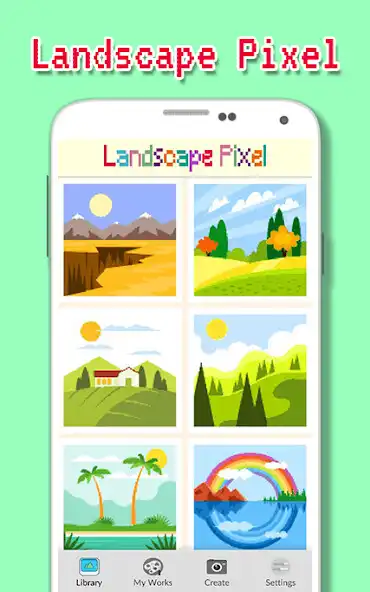 Play Coloring Landscape By Number  and enjoy Coloring Landscape By Number with UptoPlay