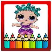 Free play online Coloring Lol book for Surprise dolls APK