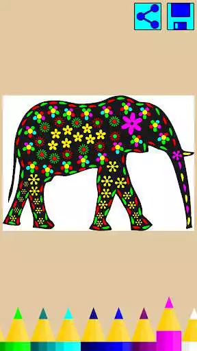 Play Coloring: Mandala Animals  and enjoy Coloring: Mandala Animals with UptoPlay