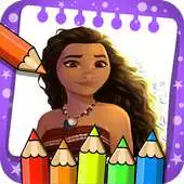 Free play online coloring moana of vaiana princess APK Free play online coloring moana of vaiana princess APK