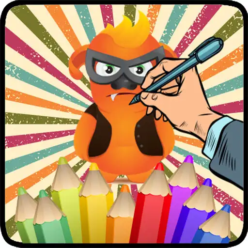 Play Coloring Monster  and enjoy Coloring Monster with UptoPlay