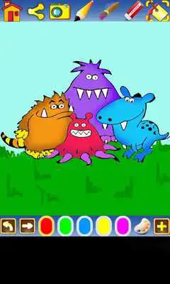 Play Coloring Monster to paint