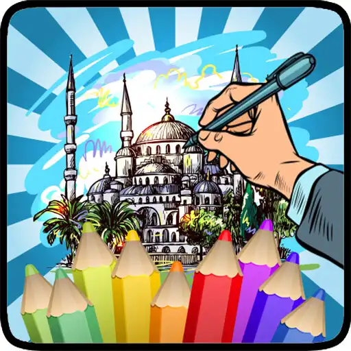 Play Coloring Mosque  and enjoy Coloring Mosque with UptoPlay