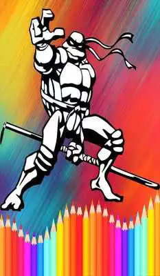 Play coloring ninja games