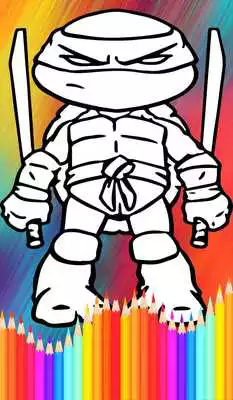 Play coloring ninja games