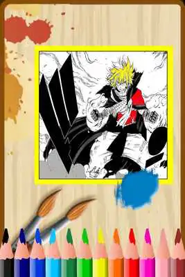 Play Coloring Ninja Hero Naruto