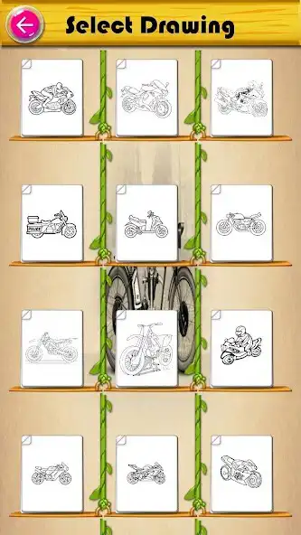 Play Coloring Ninja Motorcycle  and enjoy Coloring Ninja Motorcycle with UptoPlay