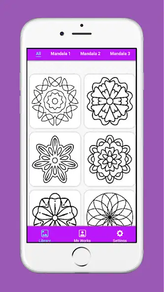 Play Coloring Number - Mandala  and enjoy Coloring Number - Mandala with UptoPlay