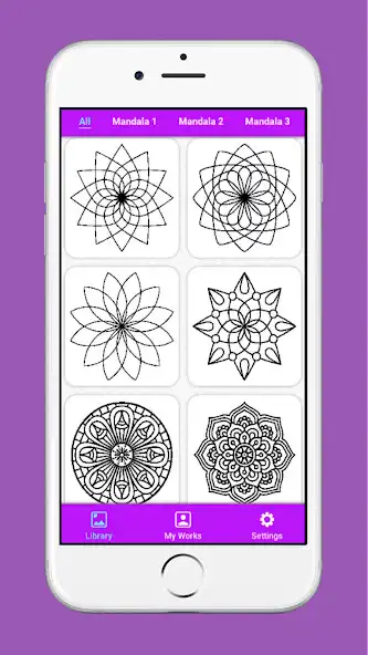 Play Coloring Number - Mandala as an online game Coloring Number - Mandala with UptoPlay