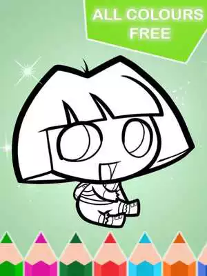 Play Coloring of Dora The Adventure