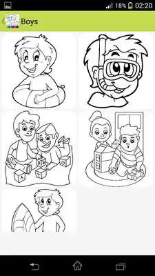 Play Coloring page for children