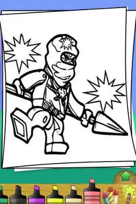 Play Coloring Page for Ninjago