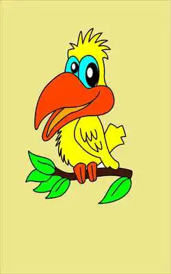Play Coloring Pages Birds-Kid Games