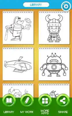 Play Coloring Pages for Boys