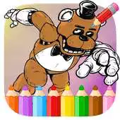 Free play online Coloring Pages For FNAF Nights APK