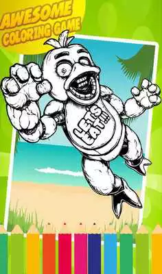 Play Coloring Pages For FNAF Nights