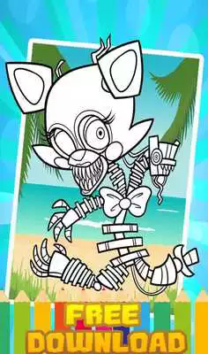 Play Coloring Pages For FNAF Nights