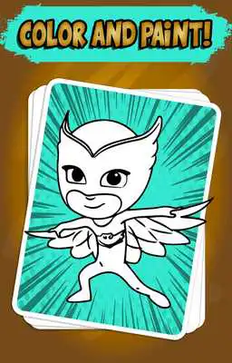 Play Coloring Pages for Masks