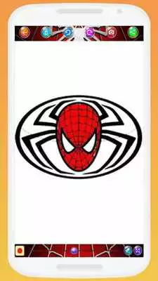 Play Coloring Pages For Spiderman Superhero