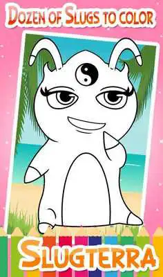 Play Coloring Pages : How to color Burpy Slugs