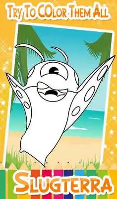 Play Coloring Pages : How to color Burpy Slugs