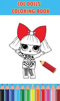 Play Coloring pages Surprise Dolls, LoL