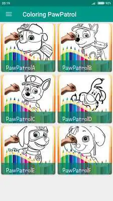 Play Coloring Paw