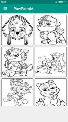 Play Coloring Paw
