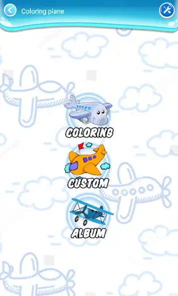 Play coloring plane airline  and enjoy coloring plane airline with UptoPlay