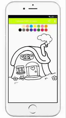 Play Coloring Pretty Houses